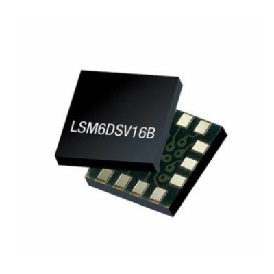 Sensor IC LSM6DSV16BTR 6-assige IMU met sensorfusie en hoorbare kenmerken voor TWS