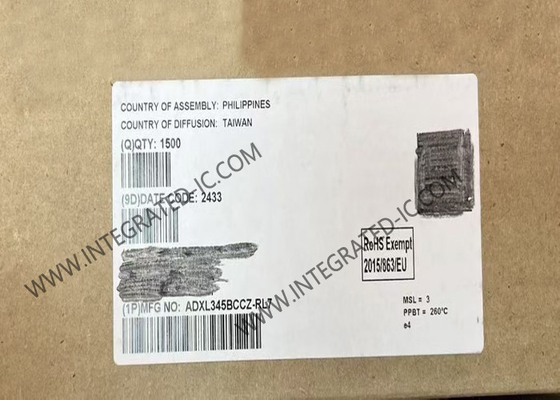 ADXL345BCCZ Sensor IC Ultra Low Power Drie-assige digitale versnellingsmeter LGA-14 Package