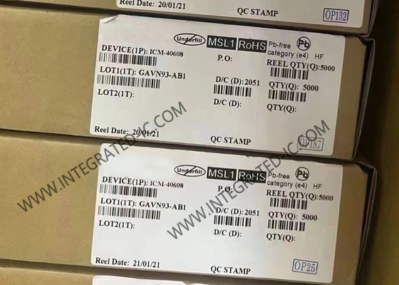 ICM-40608 Sensor IC Performance 6-Axis MEMS MotionTracking IMU