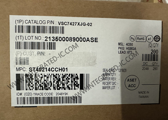 Ethernet IC VSC7427XJG-02 26-poorts beheerde laag 2-Ethernet-schakelaar IC
