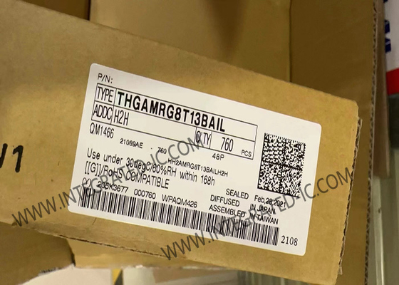 THGAMRG8T13BAIL Memory IC Chip 256Gbit NAND Memory IC FBGA-153 eMMC Flash Drives