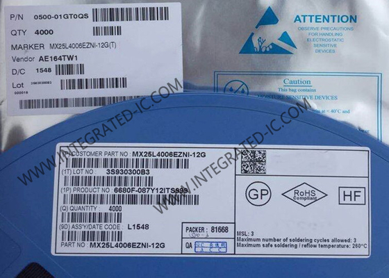 MX25L4006EZNI-12G GEHEUGEN IC CHIP 4MBIT CMOS SERIËLE NOR FLASH Memory IC WSON-8
