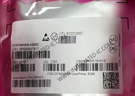 CY7C1041G30-10ZSXI geheugen IC chip hoogwaardige 4 Mbit snelle SRAM geheugen met parallelle interface