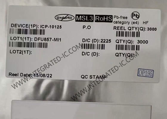 ICP-10125 Sensor IC 10atm Waterdicht Barometrisch druk- en temperatuursensor IC