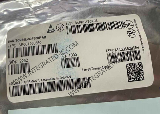SAK-TC234L-32F200F AB microcontroller MCU 32-bit microcontroller IC TQFP-144