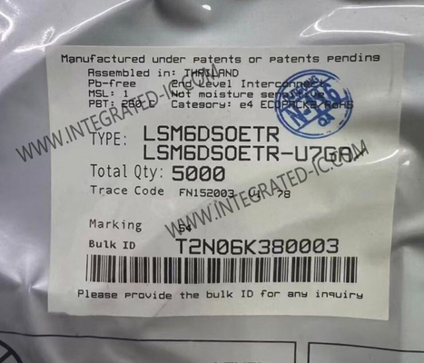 LSM6DSEETR SENSOR IC 6-AXIS IMU LGA-14L INEMO 6DOF INTERTY MEETING EENHEID