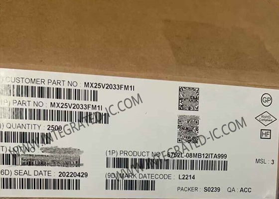 MX25V2033FM1I geheugen-IC-chip 2 Mbits CMOS MXSMIO® Serial NOR Flash geheugen-IC SOP-8