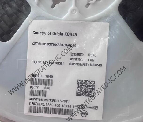 MPXV6115V6T1 Sensor IC -115 tot 0 kPa Gauge En Absolute Druk Sensor SOP-8