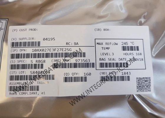 10AX027E3F27E2SG Veld Programmeerbare Gate Array High-performance Arria 10 GX FPGA IC