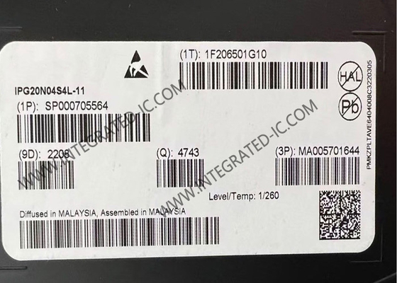 IPG20N04S4L-11 Integrated Circuit Chip Automotive Dual-N-channel OptiMOSTM-T2 Power Transistor TDSON-8