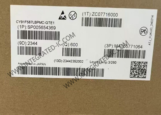 CY91F587LBPMC-GTE1 Microcontroller MCU 32 Bit Single Core Microcontrollers 128MHz MCU IC