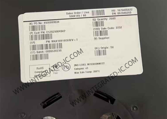 MAX16916GUB Integrated Circuit Chip Ideale Diode Reverse-Battery And Overvoltage Protection Switch/Limiter Controllers