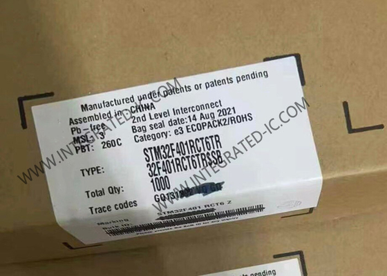 STM32F401RCT6TR Microcontroller MCU 84MHz 32 Bit Single Core Microcontrollers LQFP64