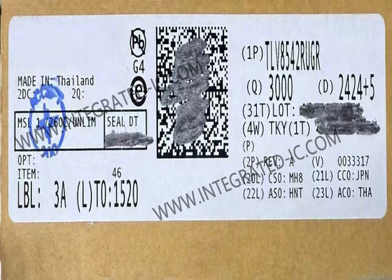 TLV8542RUGR geïntegreerde circuitchip rrio operationele versterker x2qfn8 op amps ic chips