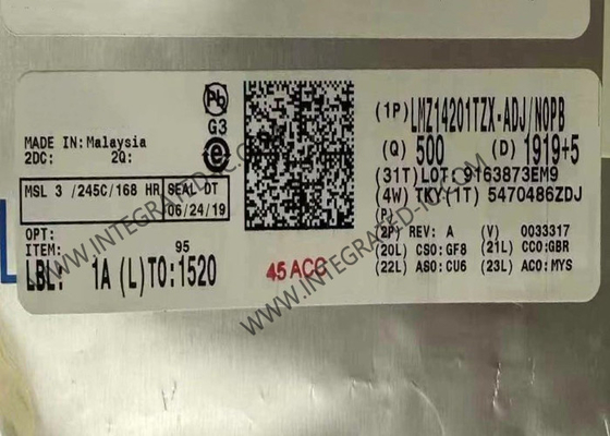 LMZ14201TZX-ADJ geïntegreerde schakelchip 1A SIMPLE SWITCHER Power Module TO-PMOD-7