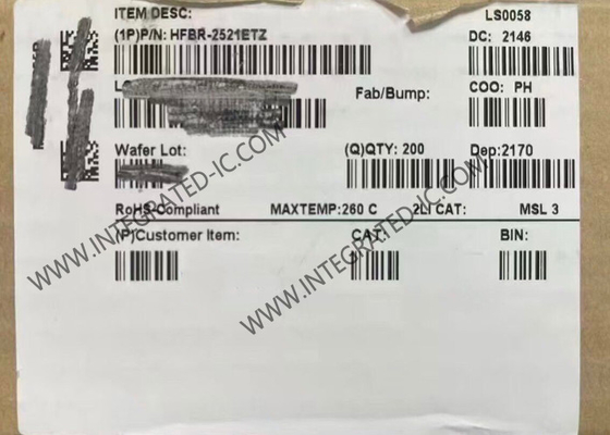 HFBR-2521ETZ Integrated Circuit Chip Versatile Link Receiver 5MBd Glasvezel Receiver