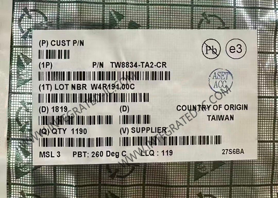 TW8834-TA2-CR Geïntegreerde schakeling chip LCD videoprocessor TQFP100 Display processors