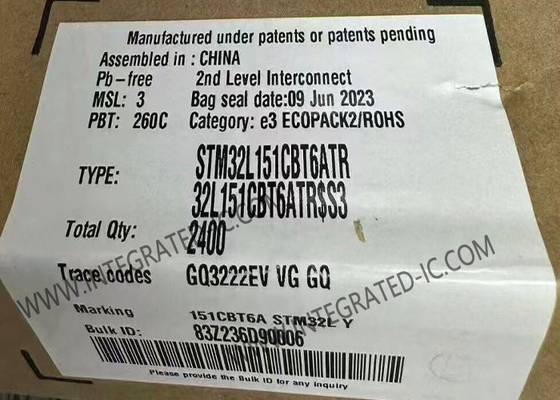 STM32L151CBT6ATR Microcontroller MCU Ultra-Low Power 32-bit ARM Cortex-M3 MCU