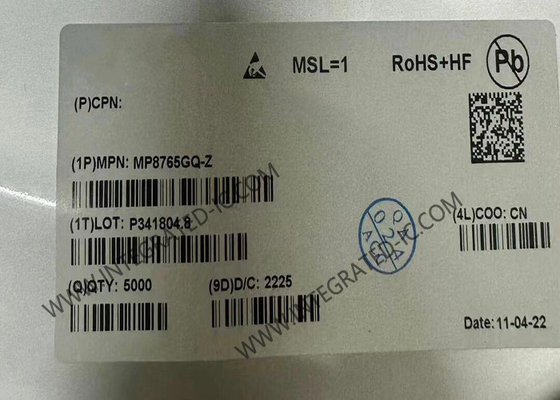 MP8765GQ-Z Integrated Circuit Chip 24V 6A High Efficiency Synchrone Step-down Converter