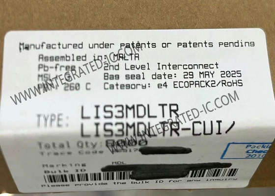 LIS3MDLTR-sensor IC Ultra-Low-Power High-Performance 3-Axis Magnetic Sensor