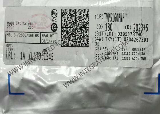 TVP5160PNP Integrated Circuit Chip 10Bit Digital Video Decoder HTQFP128 Video IC's